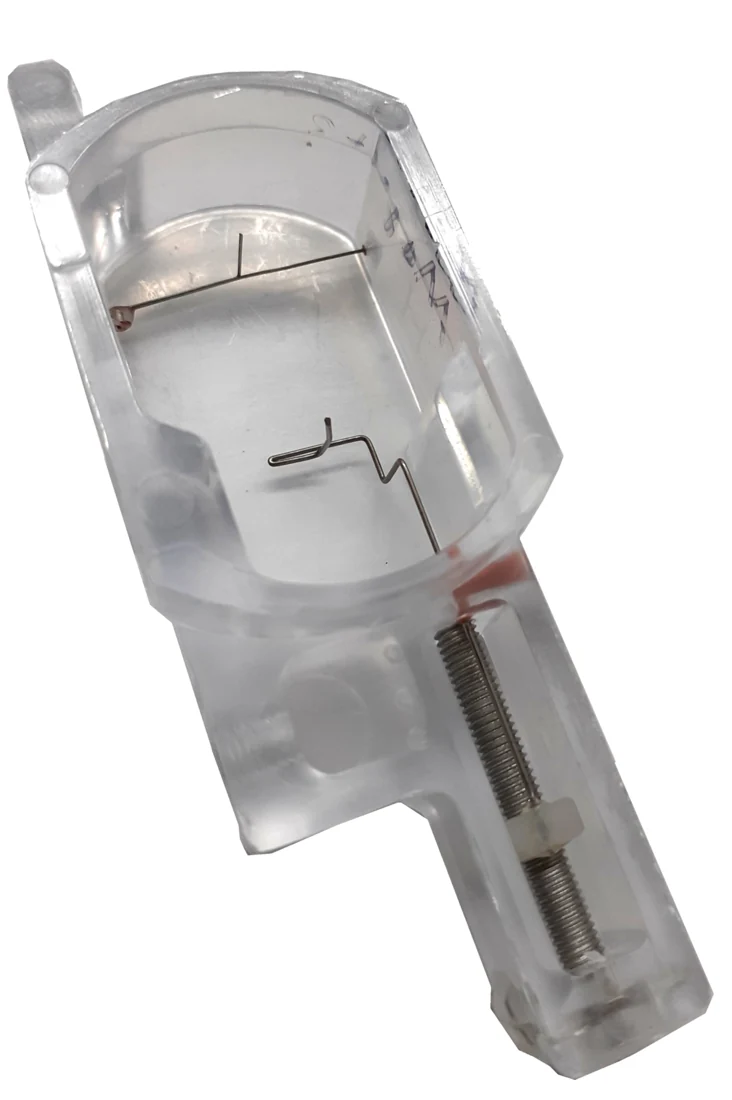 MyoDish culture chamber body, example configuration